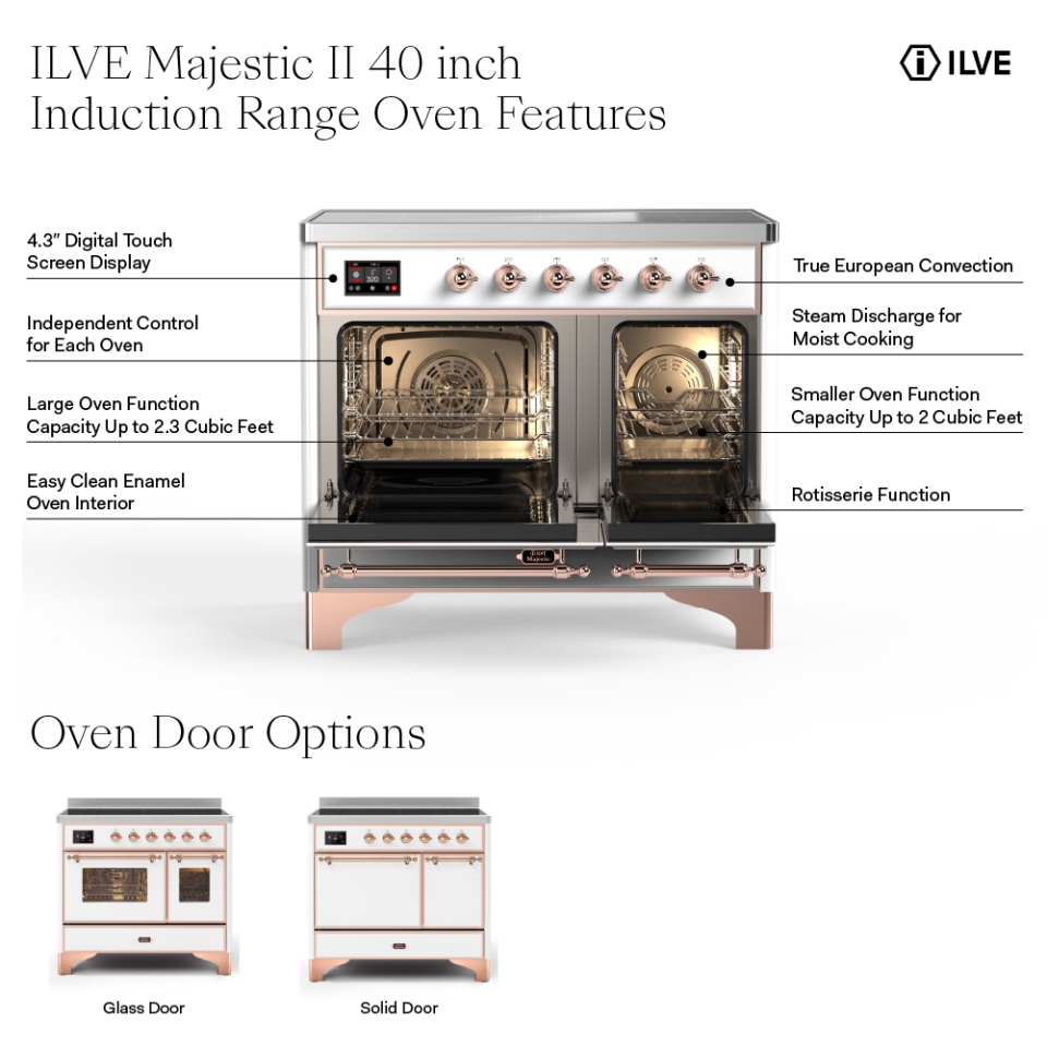 ILVE UMDI10F oven features