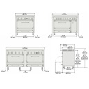 Viking-TVDR4816BDG-Dimension view