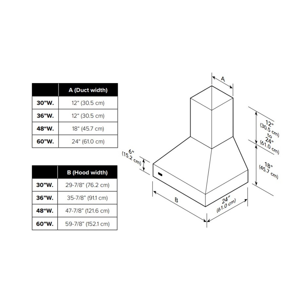 Viking-VCWH56048SS-Dimension View