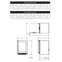 Viking VWUI5241GSS-Dimension View