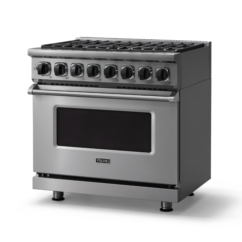 Viking-VDR73626BSS-Side Angle View