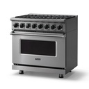 Viking-VDR73626BSS-Side Angle View