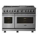 Viking-VDR74826GSS-Front View With Interior Light