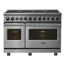 Viking-VDR74828BSS-Front View With Interior Light