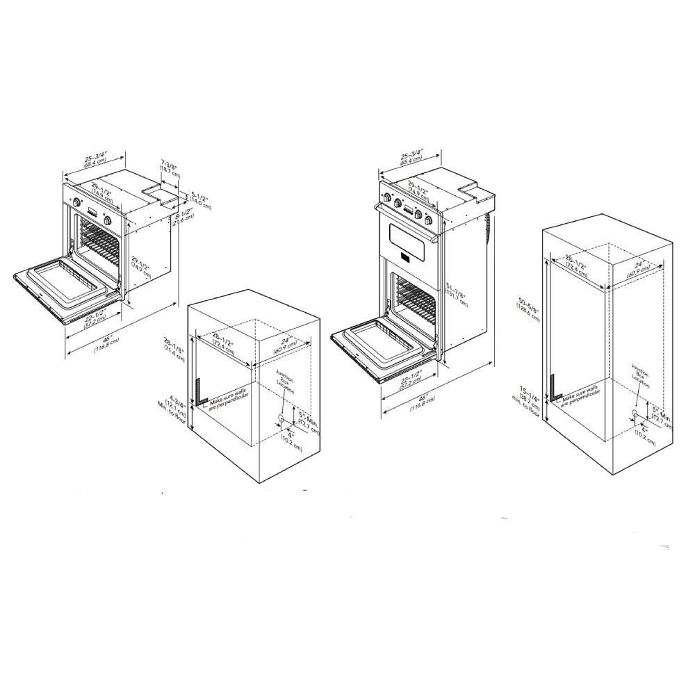 Viking-VSOE530SS-Dimension