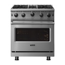 Viking-VGIC53024BSS-Front View With Interior Light