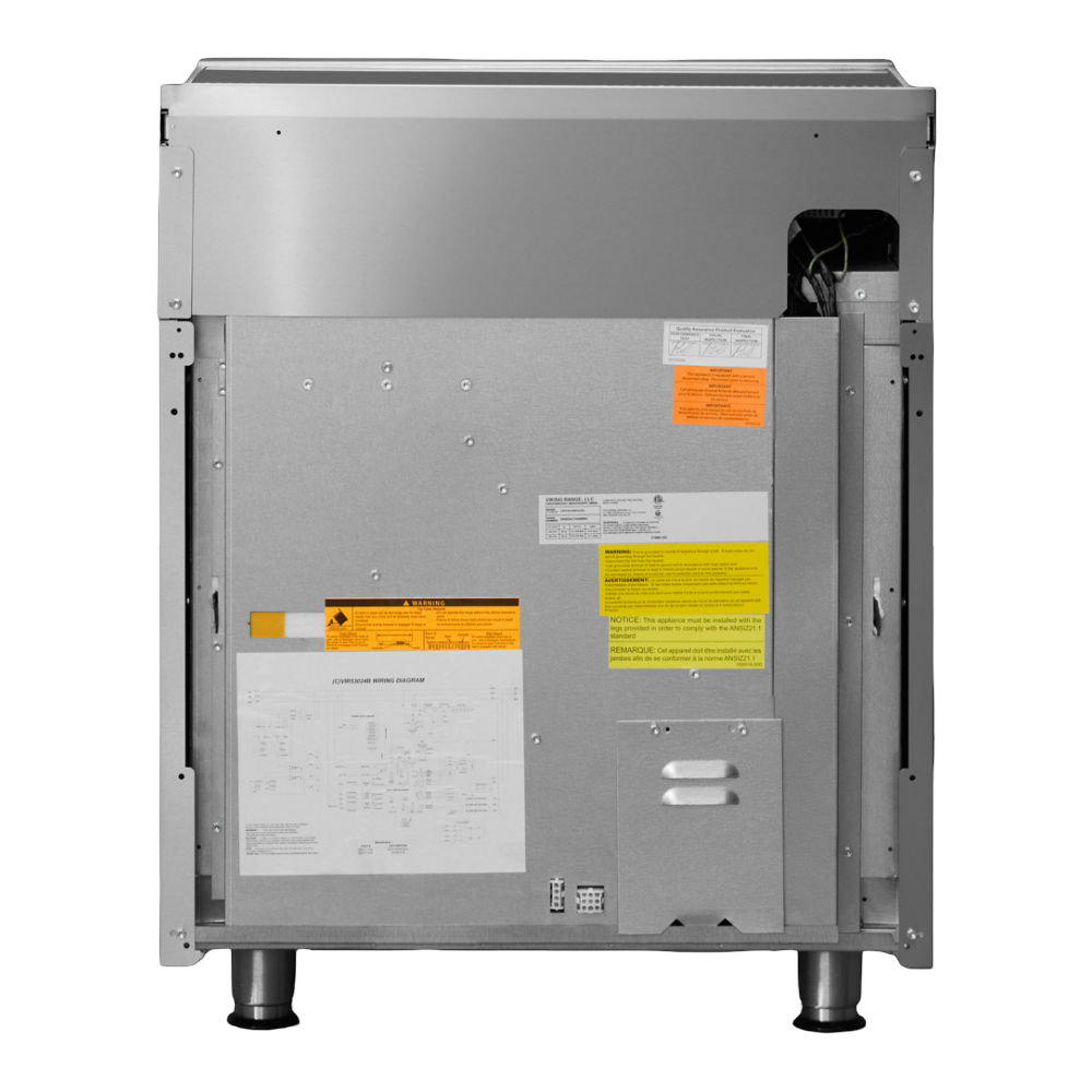 Viking-VIR53024BSS-rear view