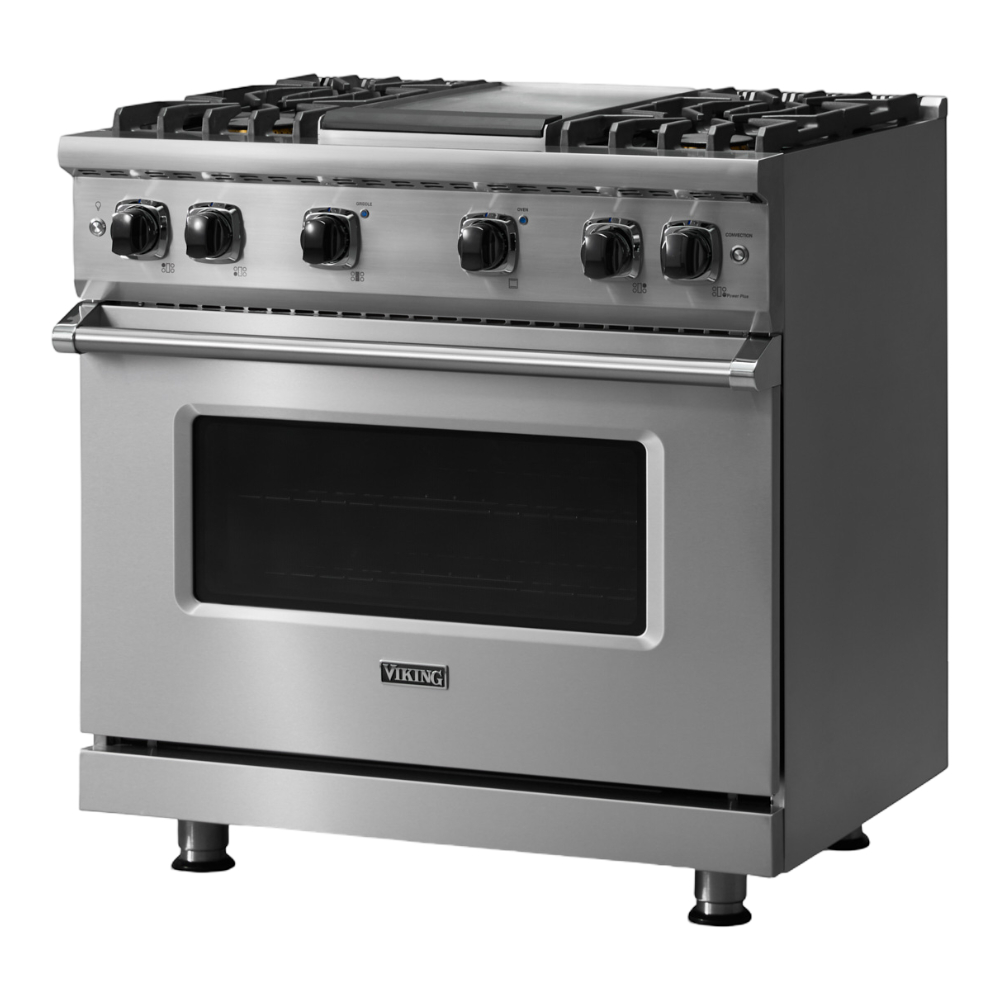 Viking-VGR5364GSS-Side Angle View