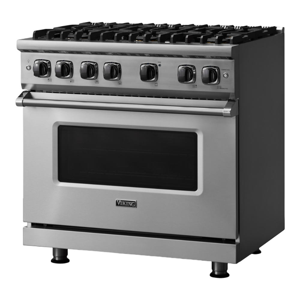 Viking-VGR5366BSS-Side Angle View