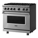 Viking-VGR5366BSS-Side Angle View