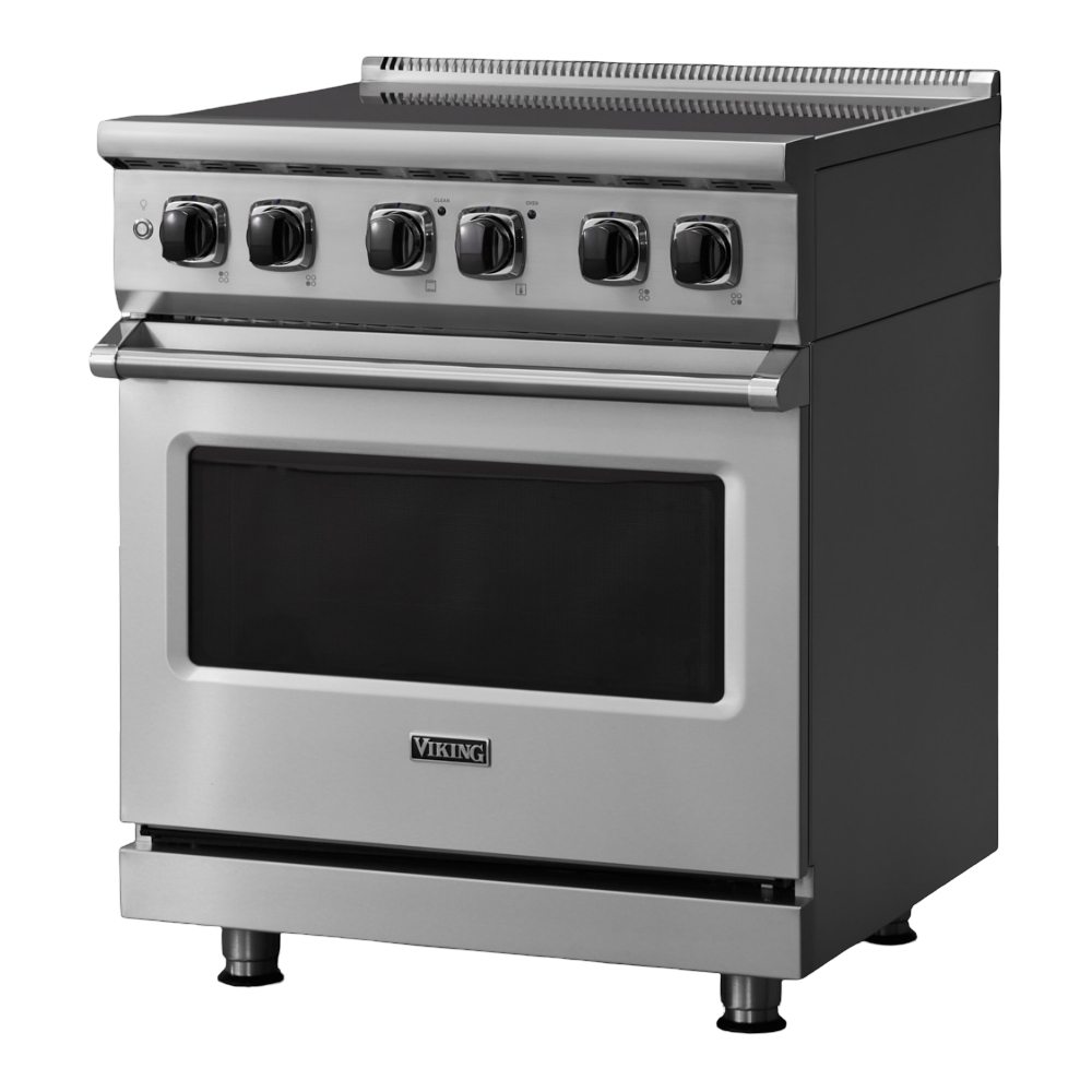 Viking VIR53024B 5 Series 30 inch Induction Self-Clean Range with 4 Elements