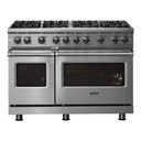 Viking-VGR5488BSS-Front View With Interior Light