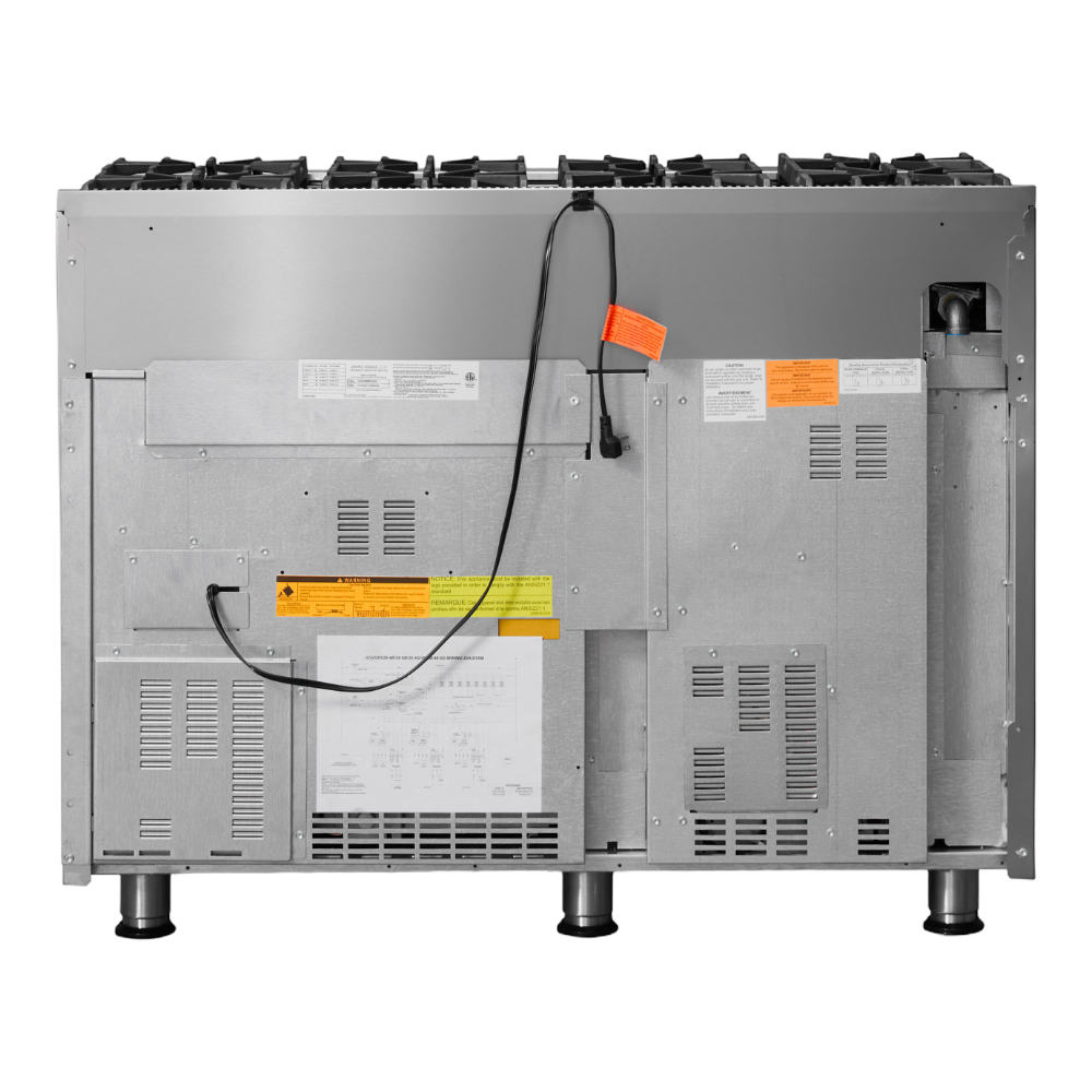 Viking-VGR5488BSS-Rear View