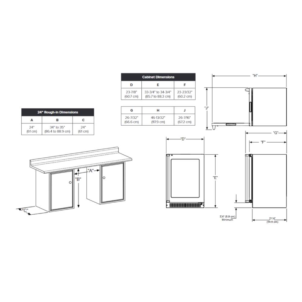 Viking-VRUI5241GSS-Dimension