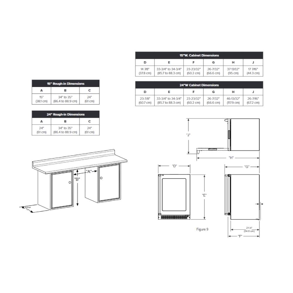 Viking-VBUI5241GSS-Dimension