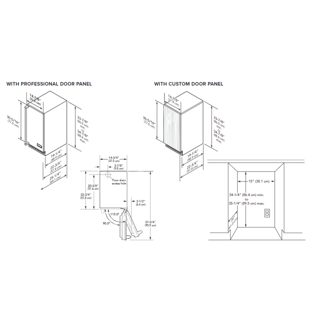 Viking-FPIM5151-Dimension View