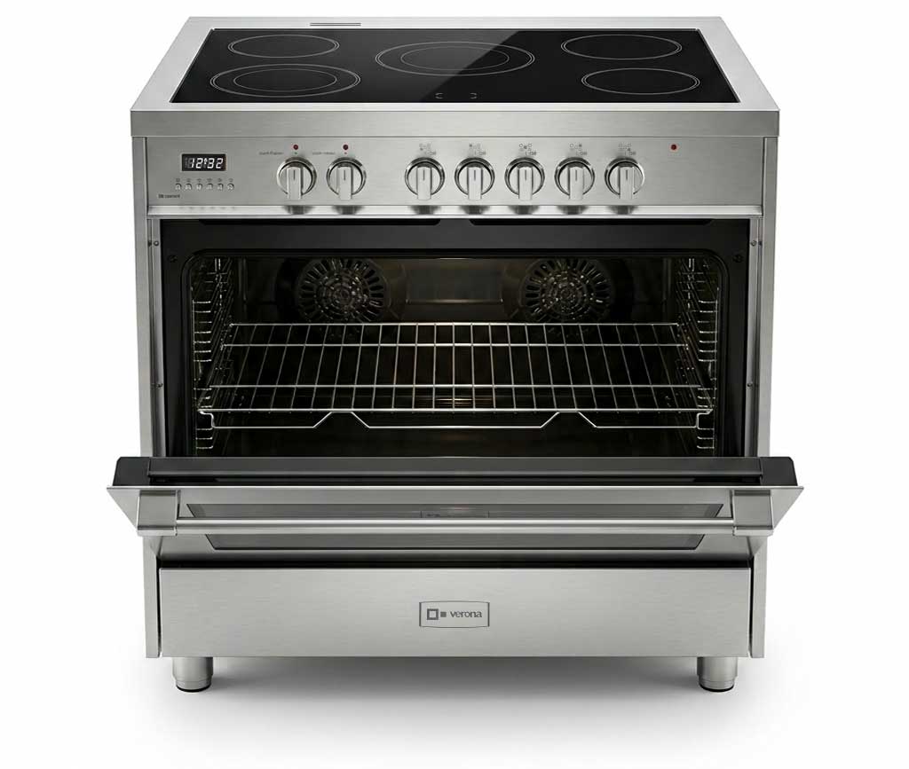 Verona VPRFSEE365SS oven door opening