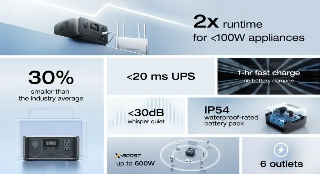 EcoFlow EFRIVER3-US features