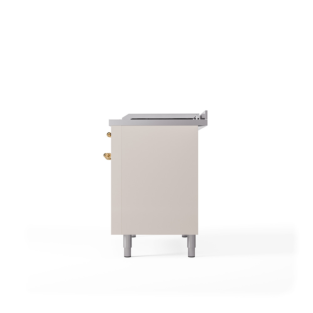 ILVE UN48F Nostalgie II Noblesse 48" Dual Fuel Range ILVE_UN48FSQNMPAWG_right_side