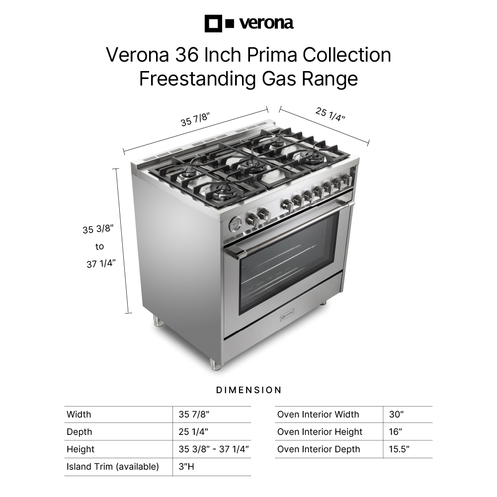 Verona VPRFSGG365SS infographic