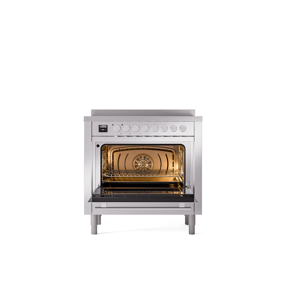 ILVE_UPI366QMPSS_Professional_Plus_II_oven_door_opened