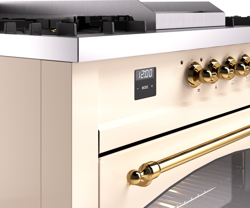 ILVE UP60FSNMPAWG Nostalgie II 60" Dual Fuel Range, details