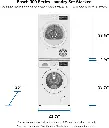 Bosch-WTG86403UC-Stacked-Dimensions