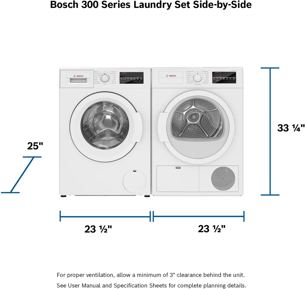 Bosch-WTG86403UC-Side-by-Side-Dimensions