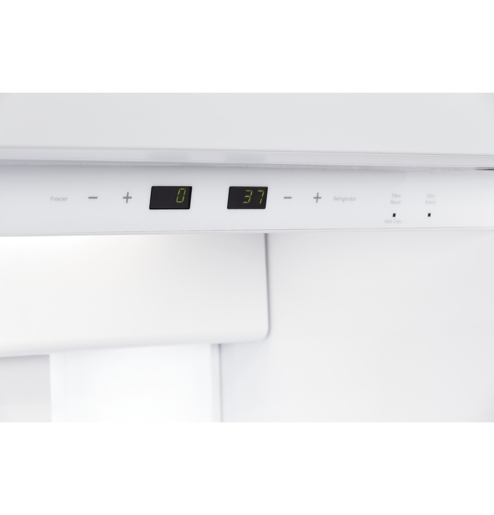 Cafe CSB48WP2NS1 48 inch Smart Built-In Side-by-Side Refrigerator with 29.5 Cu. Ft. Capacity, Showcase LED Lighting and Spillproof Shelves in Stainless Steel