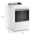 Maytag-MED6230HW-dimensions