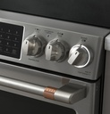 Cafe CHS900P 30 inch Smart Slide-In Convection Induction Range with 5 Elements, 5.7 cu. ft. Capacity, Warming Drawer and No-Preheat Air Fry