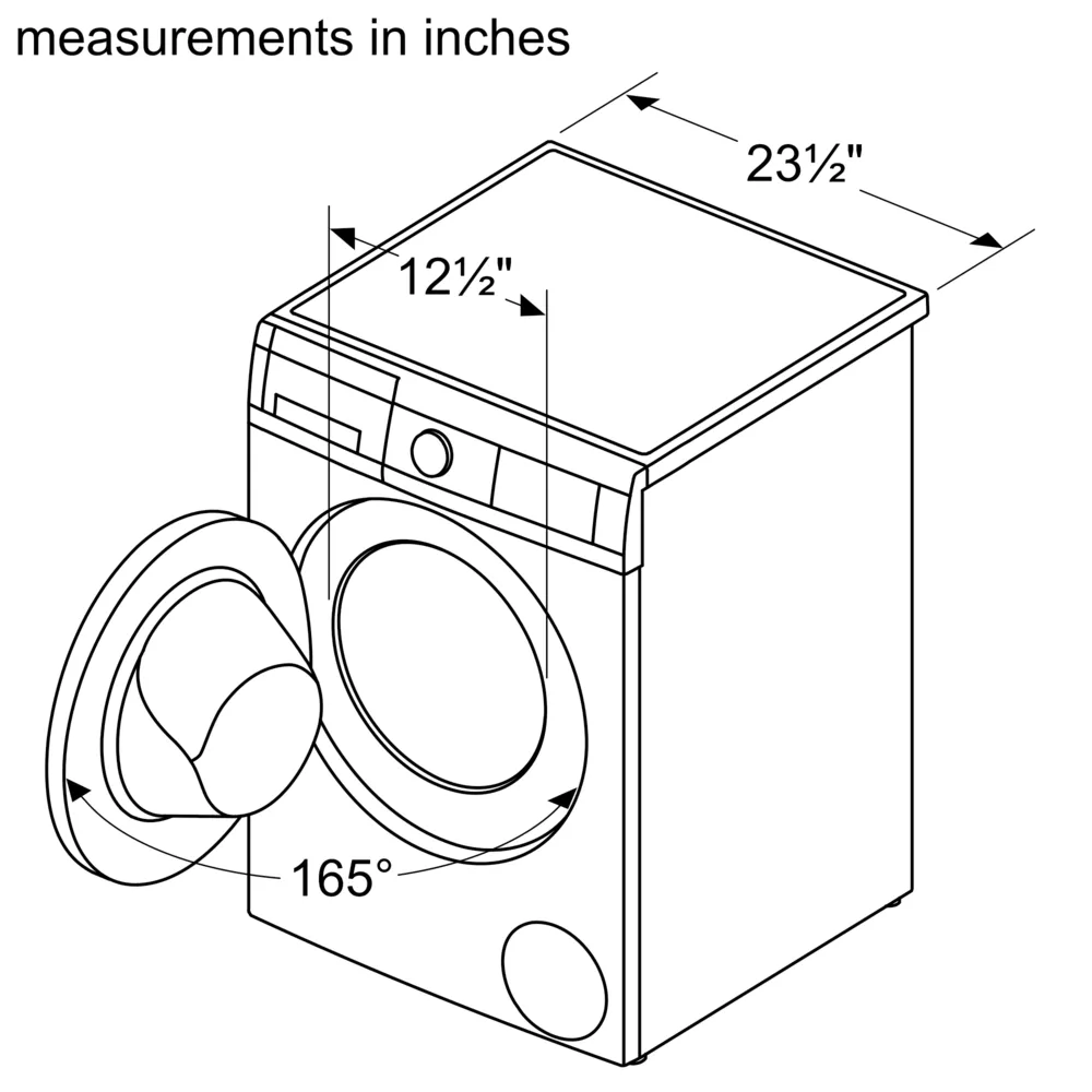 Bosch-WGA12400UC-Dimensions