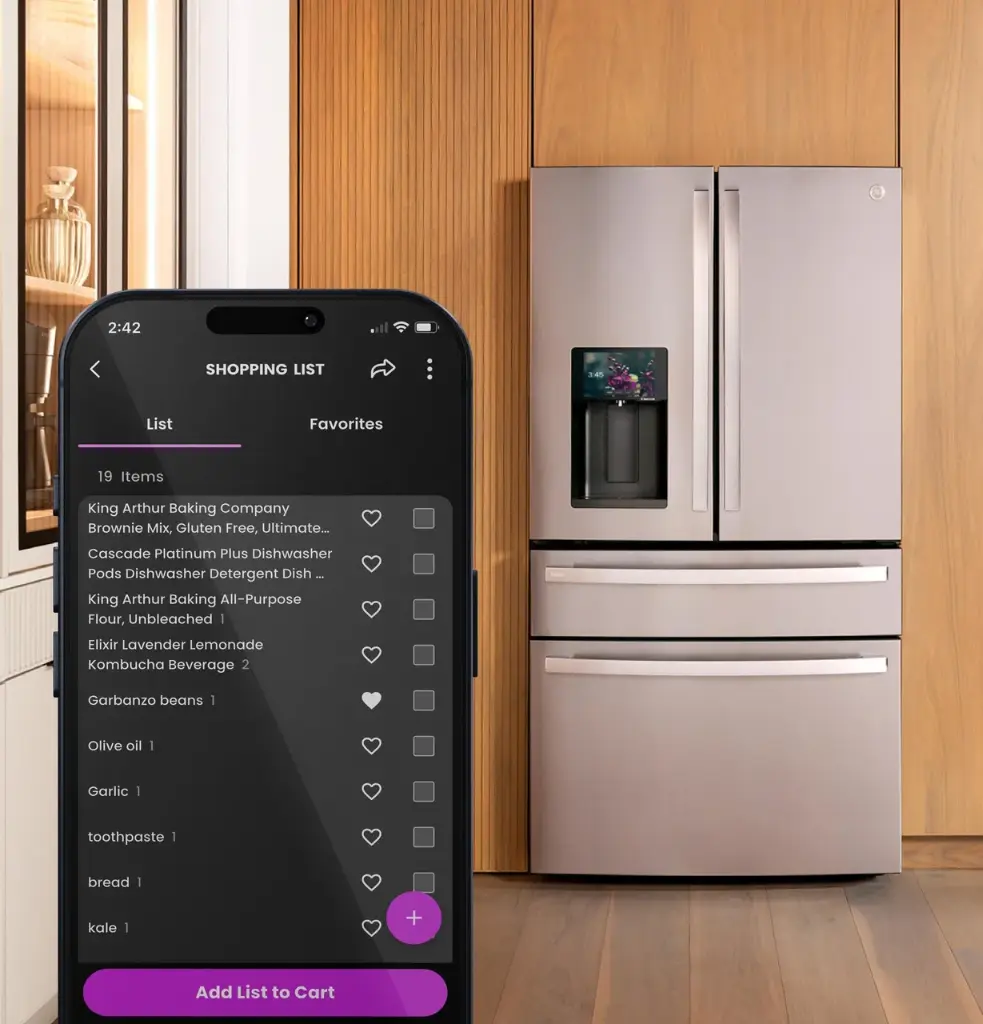 GE Profile PVD28HYYFS Smart features