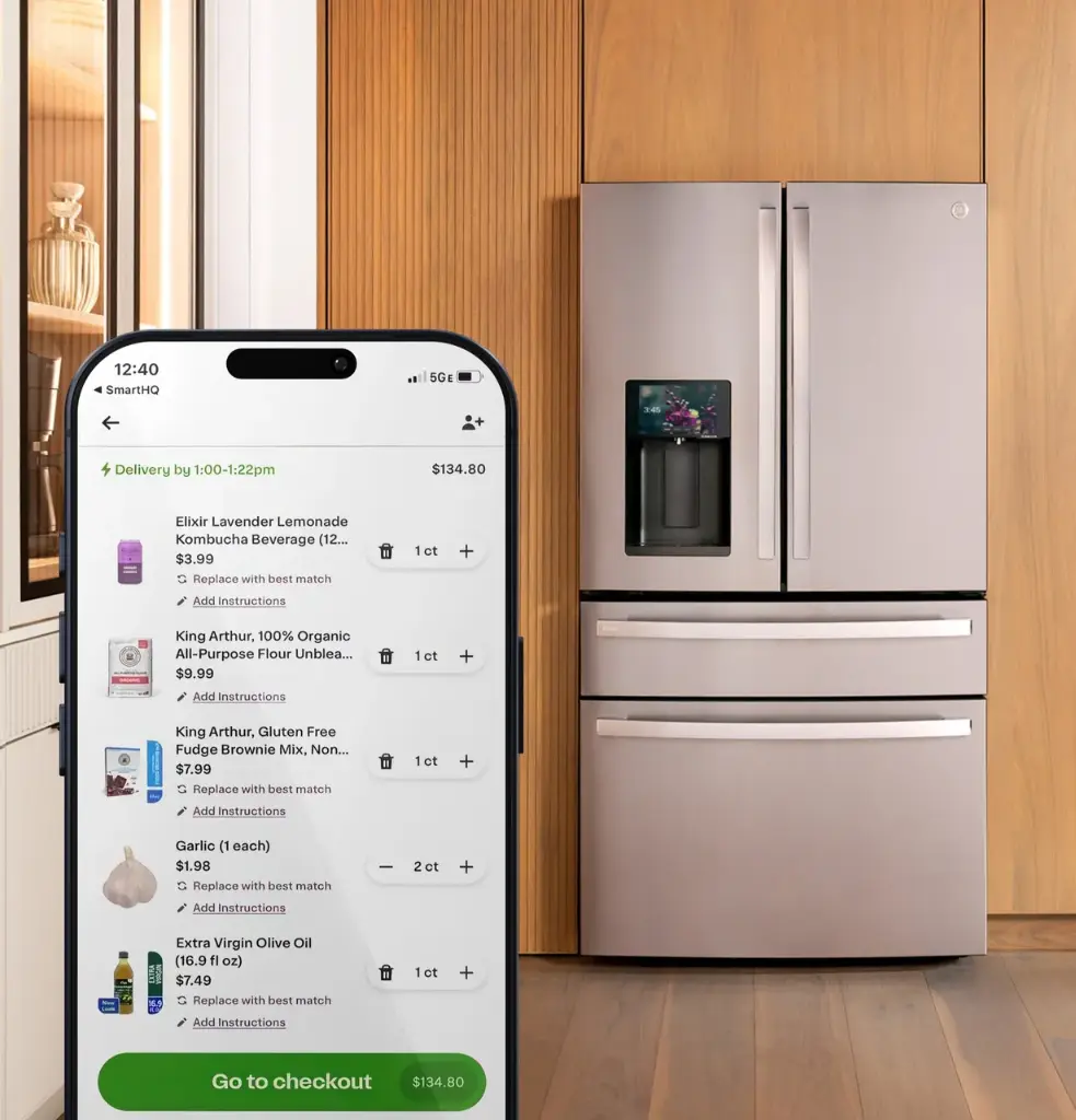 GE Profile PVD28HYYFS Smart features