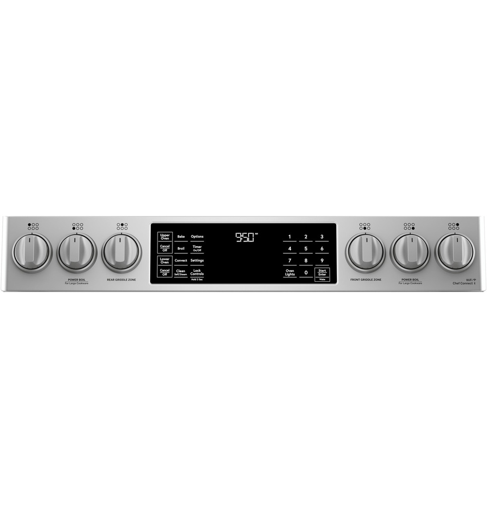 Cafe-C2S950P2MS1-Display and knobs