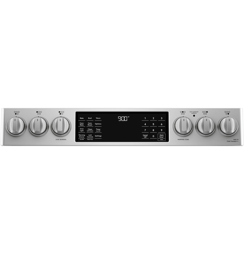 Cafe-CHS900P2MS1-Knobs and display