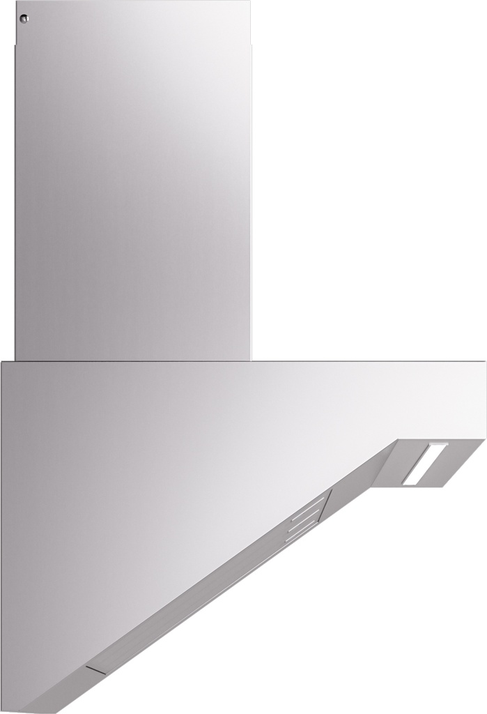 ILVE UAGQ36SS Professional Plus 36" Range Hood, side view