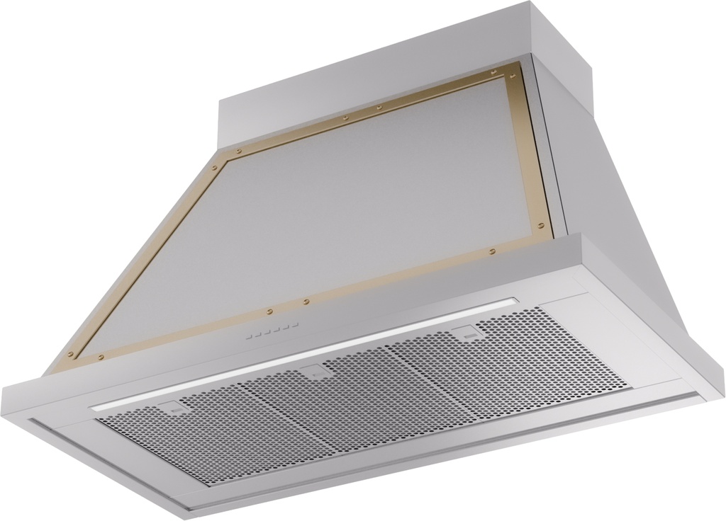 ILVE UANB40SSG Nostalgie Noblesse 40" Range Hood, bottom angled view