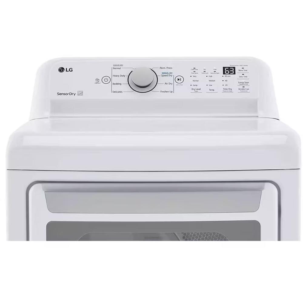 LG-DLE7150W-control view