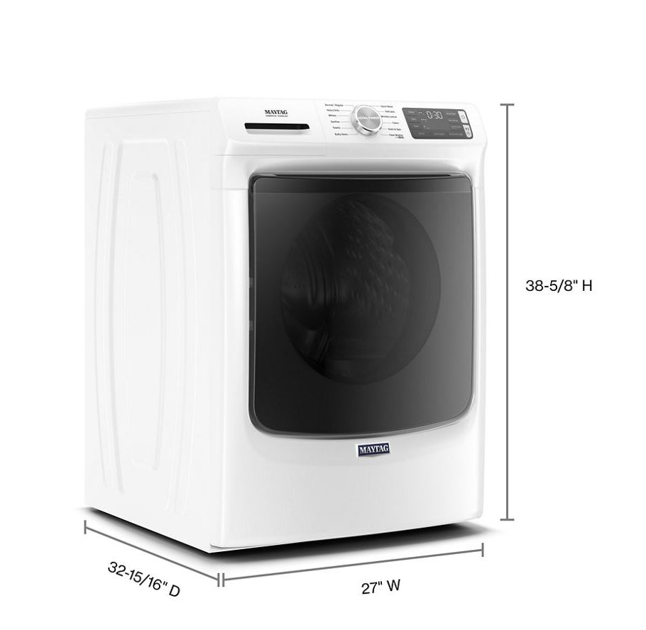 Maytag-MHW6630HW-dimension view