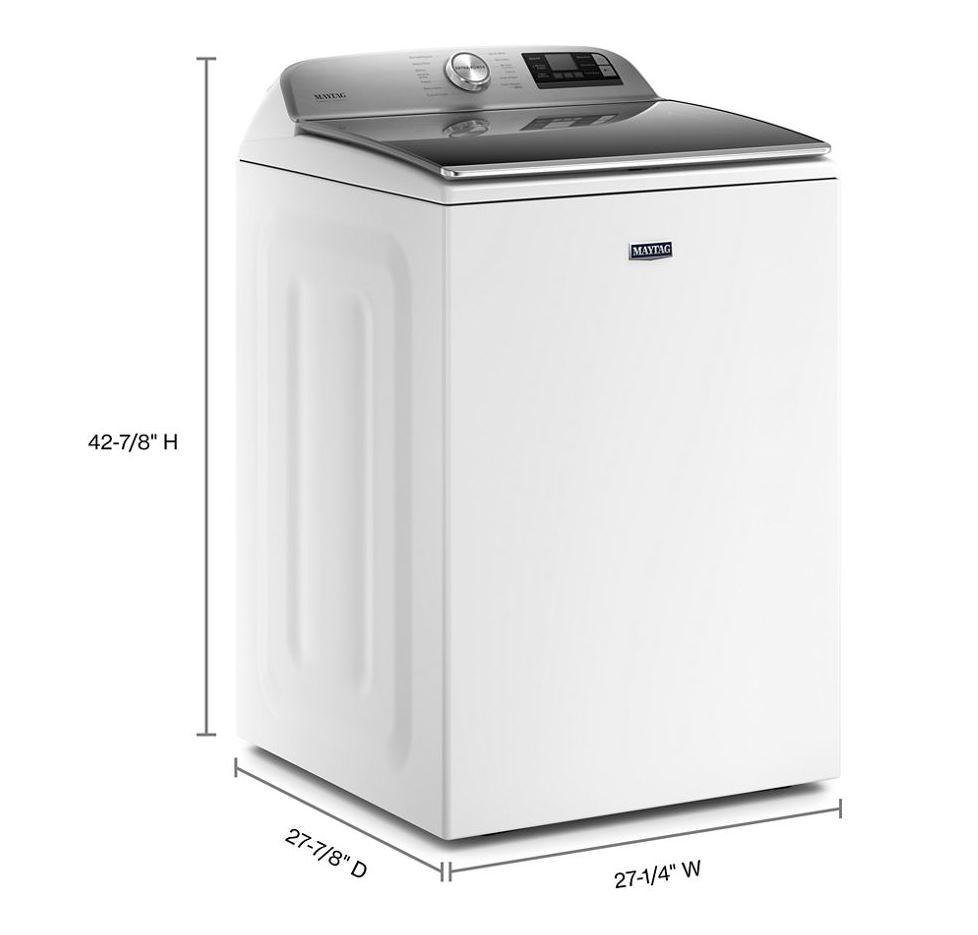 MVW7232HW dimensions