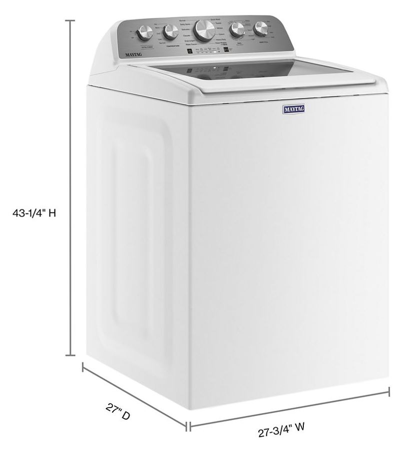 Maytag-MVW5430MW-dimension view