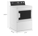 Maytag-MGDP586KW-dimension View