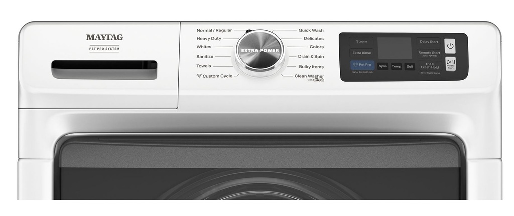 Maytag-MFW7020RW-controls