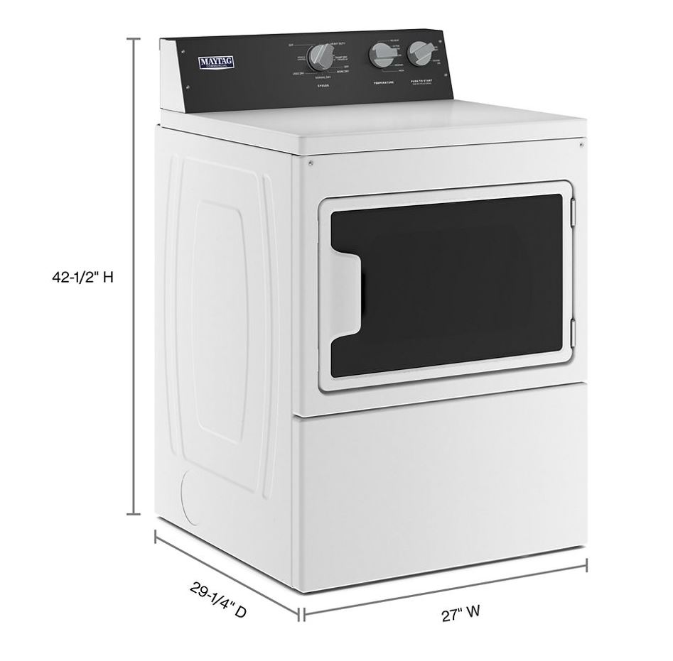 Maytag-MEDP586KW-dimensions