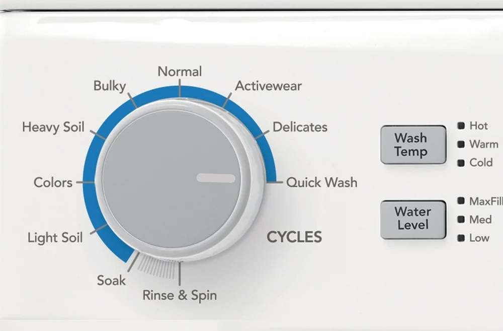 Washing options