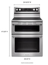 KitchenAid-KFED500ESS-dimension view