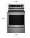 KitchenAid-KFEG500ESS-dimension view