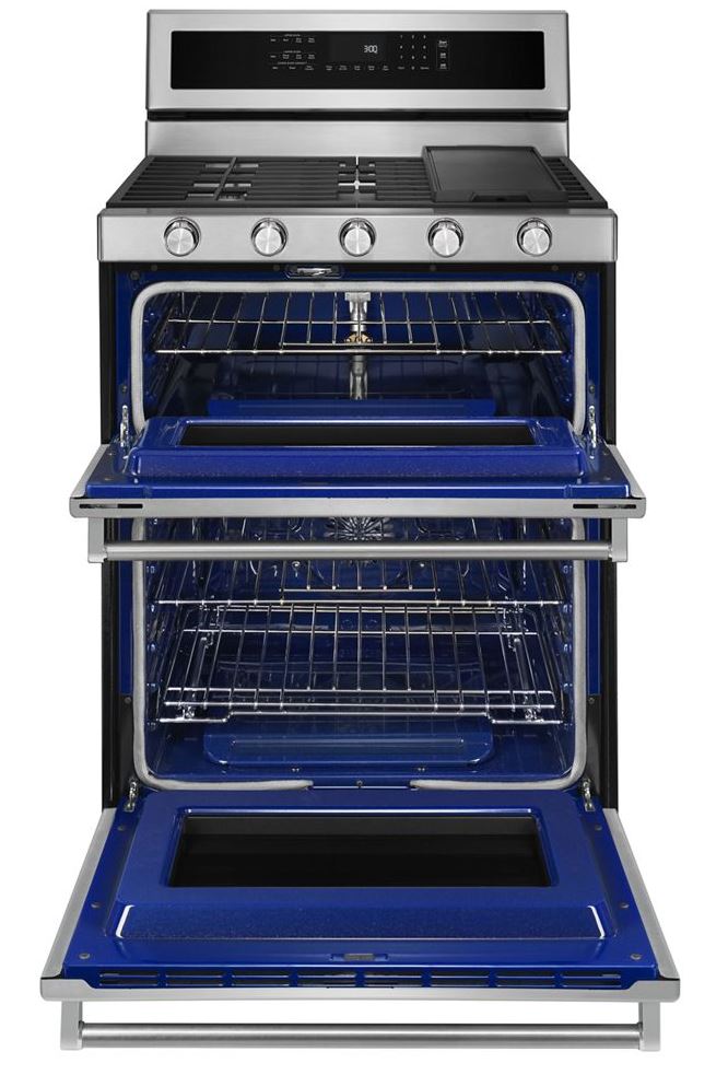 KitchenAid-KFGD500ESS-open view