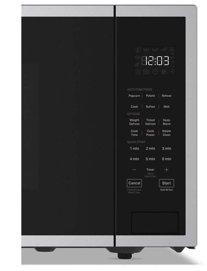 KitchenAid-KMCS324RPS-control view
